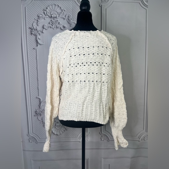 Free People Sadie Pullover Sweater Small - Picture 4 of 6